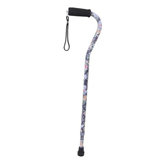 YCH-C8007 Walking Aids Offset Style Floral Telescopic Cane-Canes