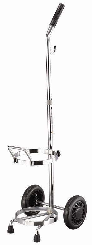 YCH-1211 Hospital Furniture Oxygen cart (190MM)- Rack with Wheels
