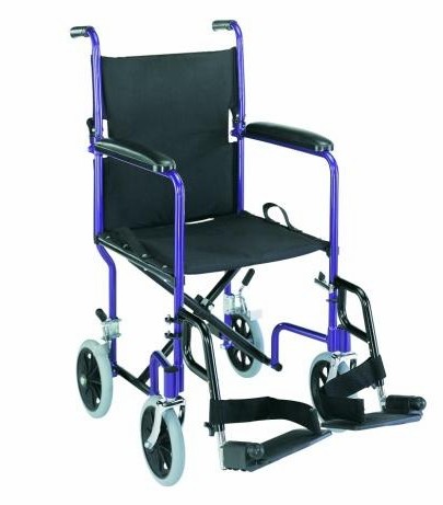 YCH-09W07G01 Wheelchairs Aluminum Transport Wheel Chair- Wheelchairs