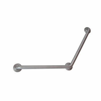 YCH-01G10C02 Bath Safety Angled boomerang bar with center support- Grab Bar